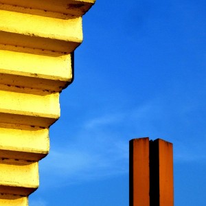 Yellow stairs